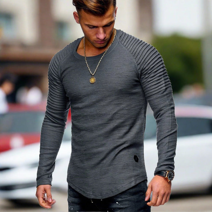 Herren Langarmshirt | Slimfit | Lange Ärmel | Sommer Apex