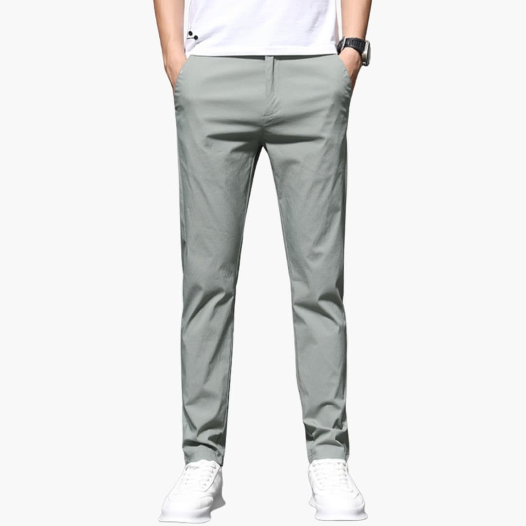 Herren Stoffhose | Gerade Passform | Eleganter Stil | Sommer