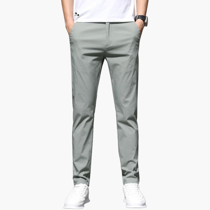 Herren Stoffhose | Gerade Passform | Eleganter Stil | Sommer