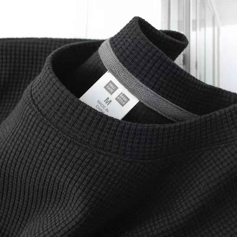 Herren T-Shirt | Slimfit | Waffelstruktur | Sommer