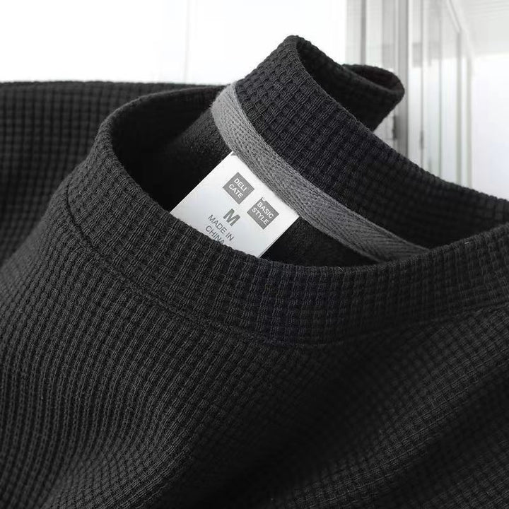 Herren T-Shirt | Slimfit | Waffelstruktur | Sommer