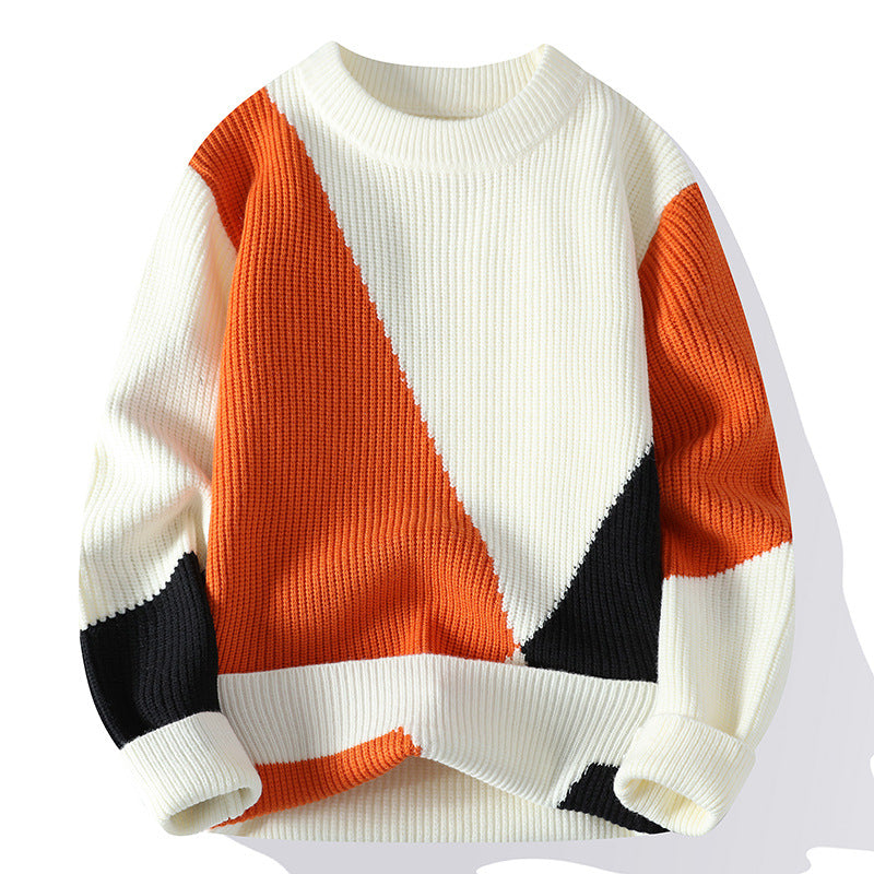 Pullover Herren | Strickpullover Herren Modern | Muster Stil