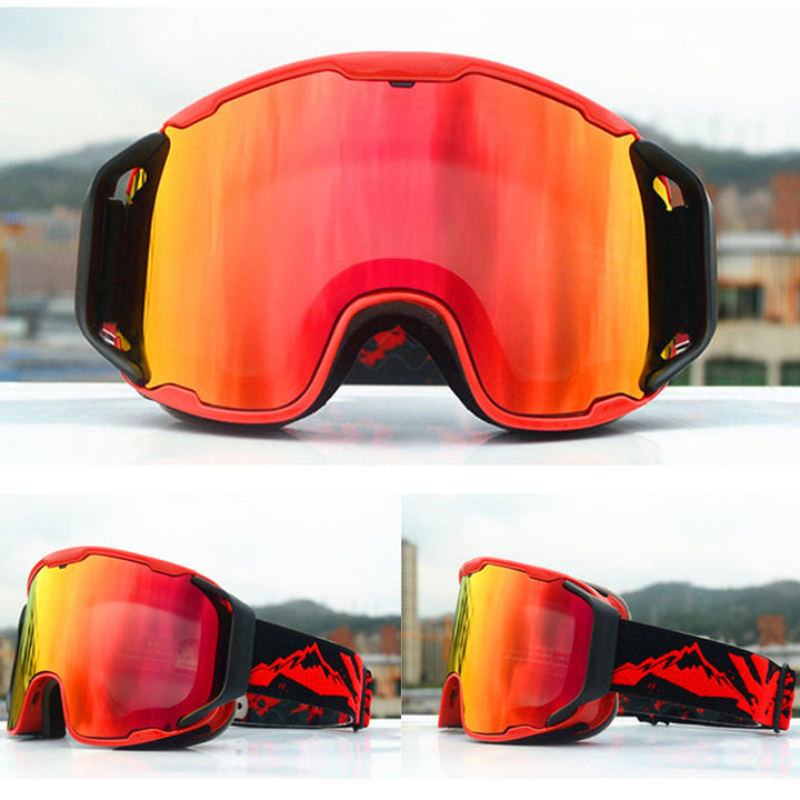 Herren Skibrille | Sportlich | Elastisch | Frühling