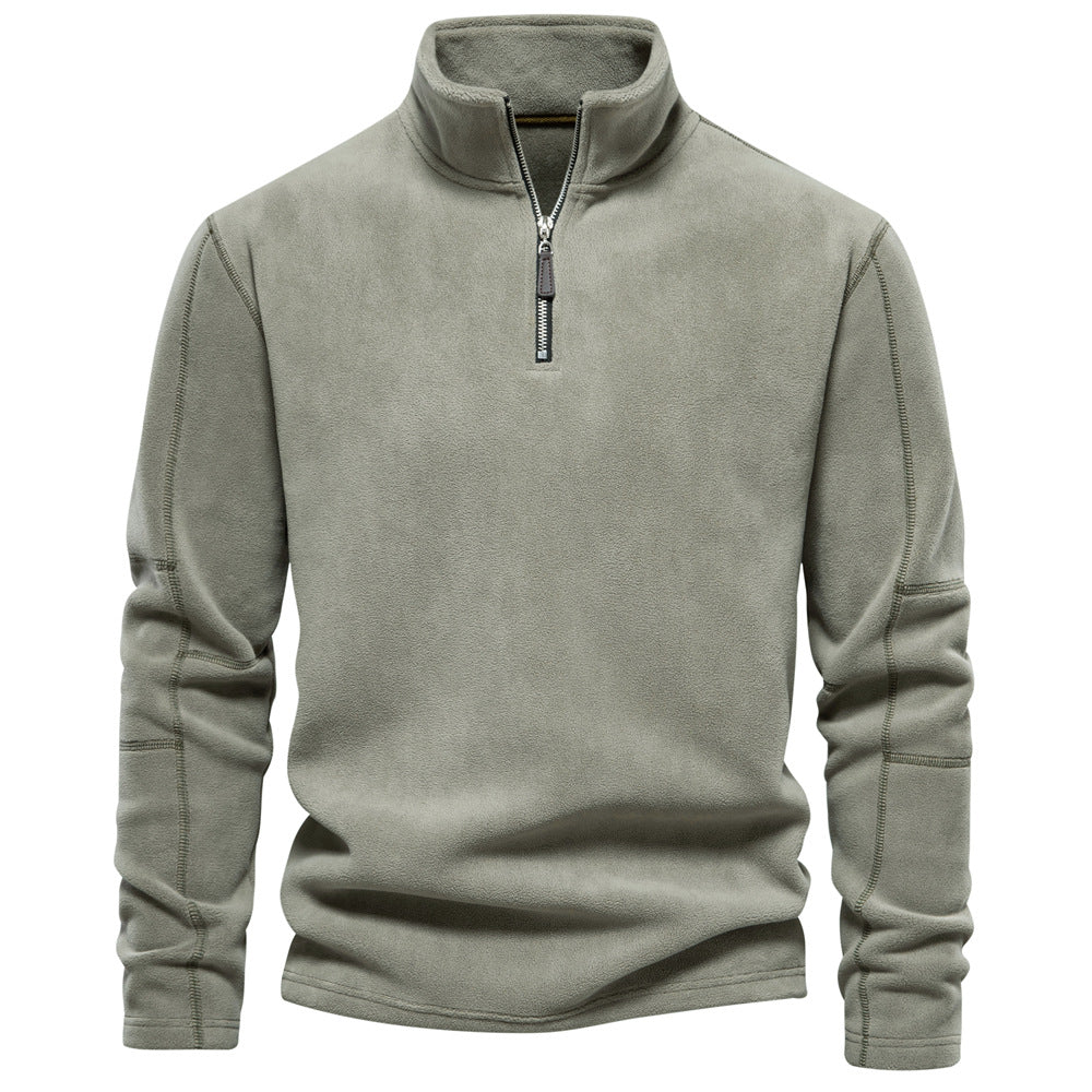 Pullover Herren | Sweatshirt Herren Zipper | Casual Stehkragen Style