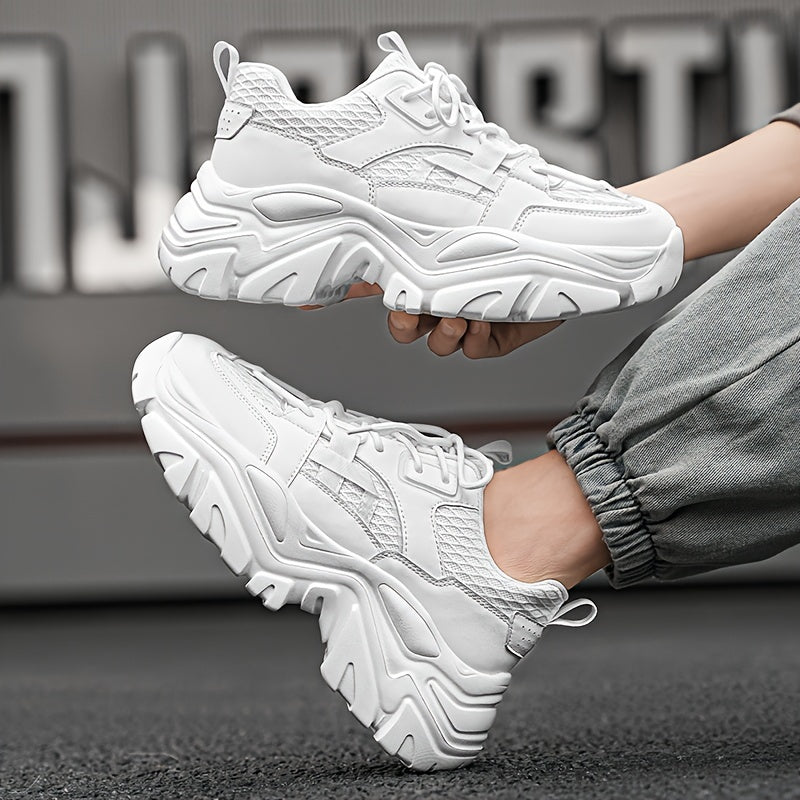 Herren Sneaker | Oversized Retro | Schnürung | Sommer