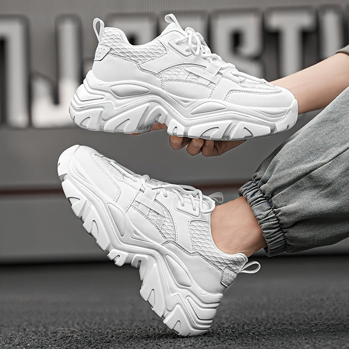 Herren Sneaker | Oversized Retro | Schnürung | Sommer