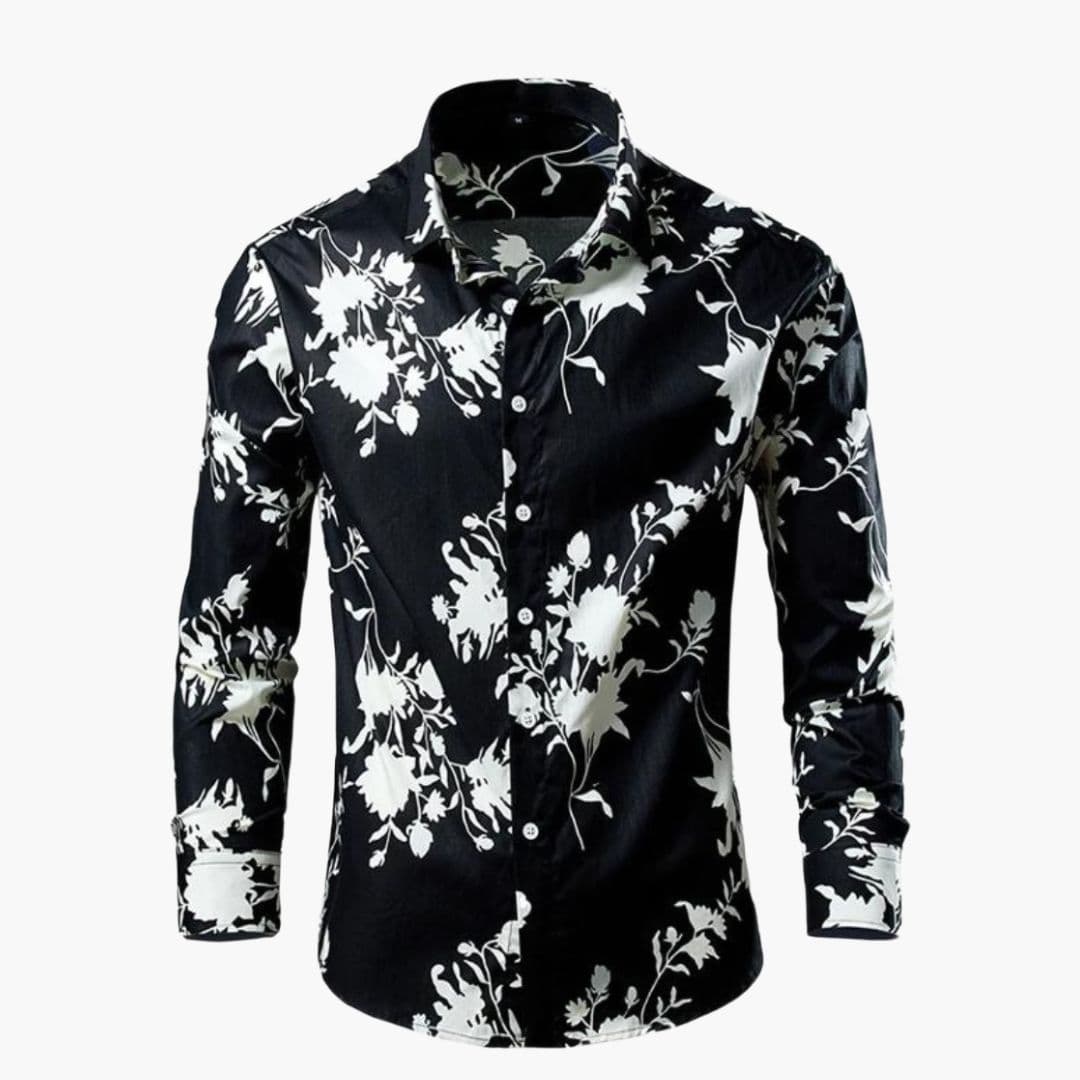Herren Hemd | Elegant | Mit Knöpfen | Sommer