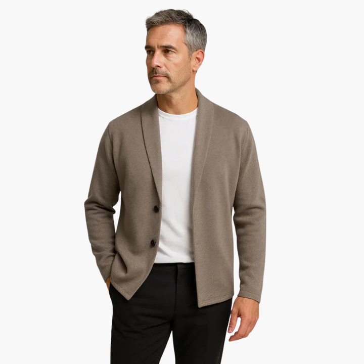 Herren Cardigan | Elegant | Mit Knöpfen | Herbst