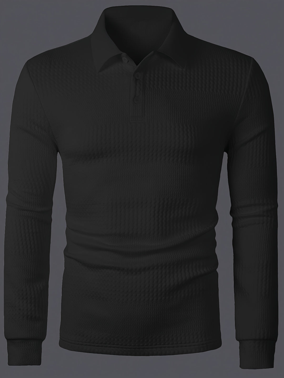 Herren Poloshirt | Strukturdesign | Slim Fit | Sommer