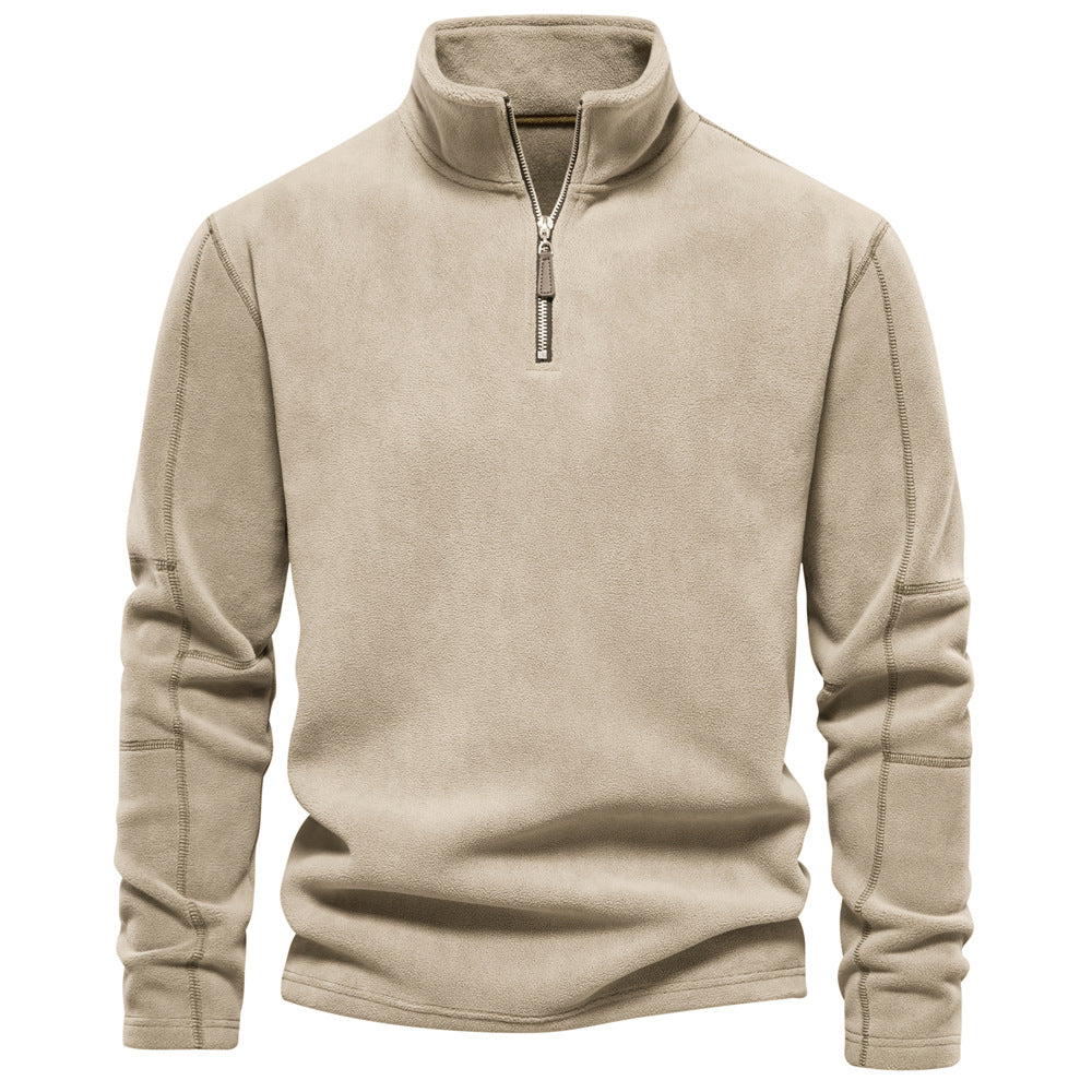 Pullover Herren | Sweatshirt Herren Zipper | Casual Stehkragen Style