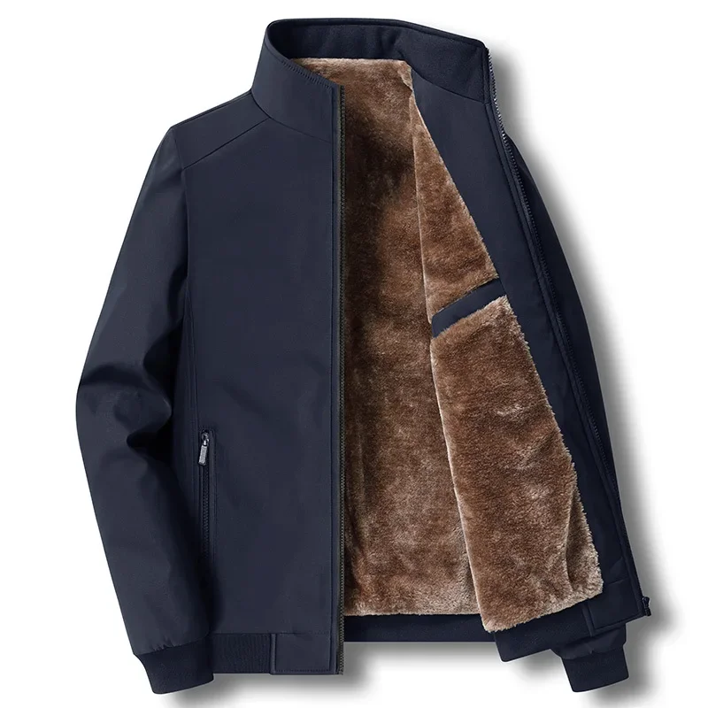 Jacke Herren | Winterjacke Herren Stehkragen | Winddicht Casual Outdoor