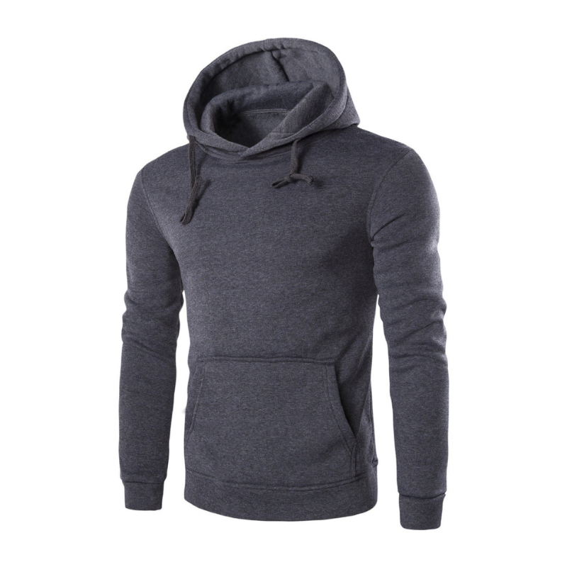 Herren Pulli | Weit geschnittener Kapuzenpullover | Bequemer Pullover