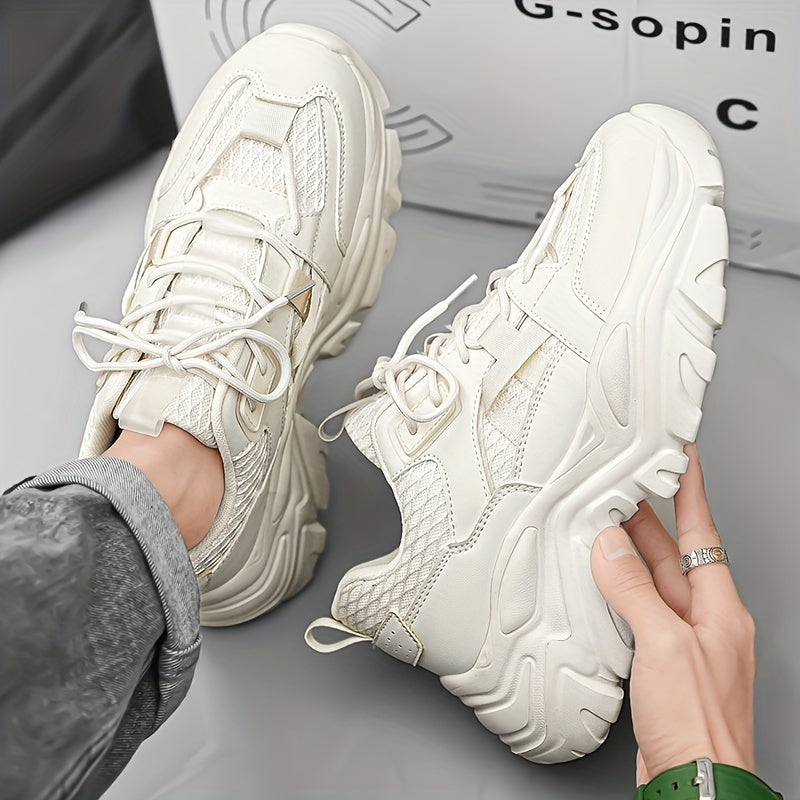 Herren Sneaker | Oversized Retro | Schnürung | Sommer