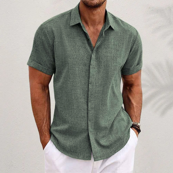 Herren Hemd | Elegant | Kurzarm | Sommer