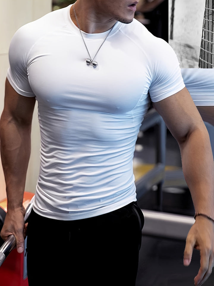 Herren Kompressionsshirt | Slim Fit | Kurzarm | Sommer