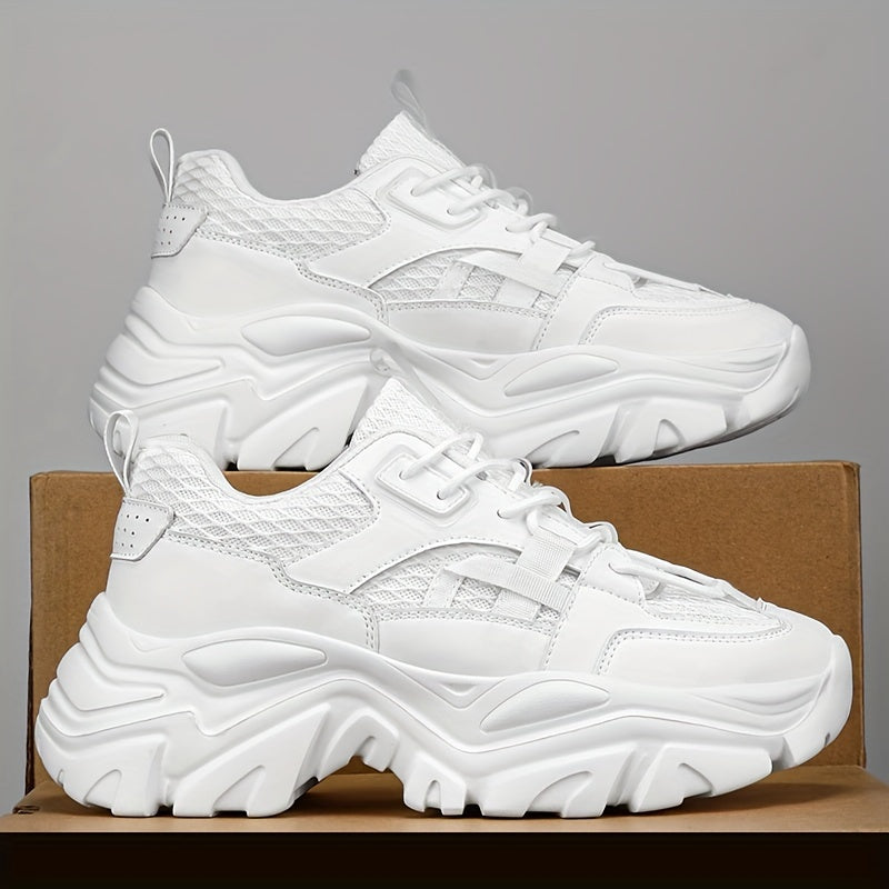 Herren Sneaker | Oversized Retro | Schnürung | Sommer