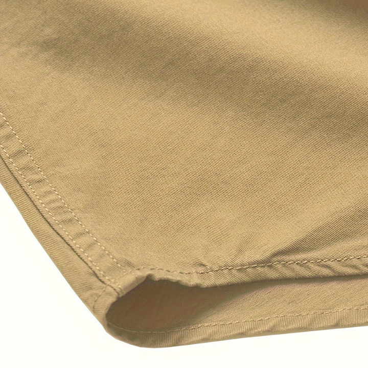 Cargo Hemd Herren | Langarm Shirt Funktional | Kleider Herren Stil