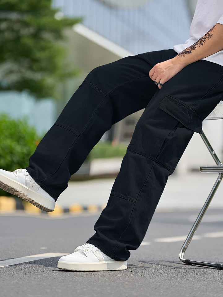 Herren Hose | Cargo | Mit Taschen | Sommer Urban