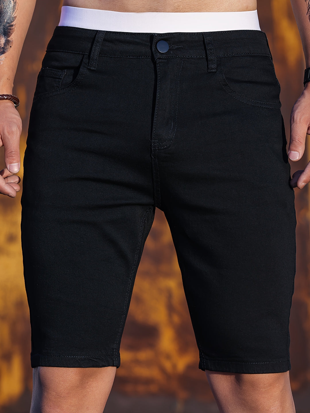 Herren Jeansshorts | Slim Fit | Klassischer Stil | Sommer