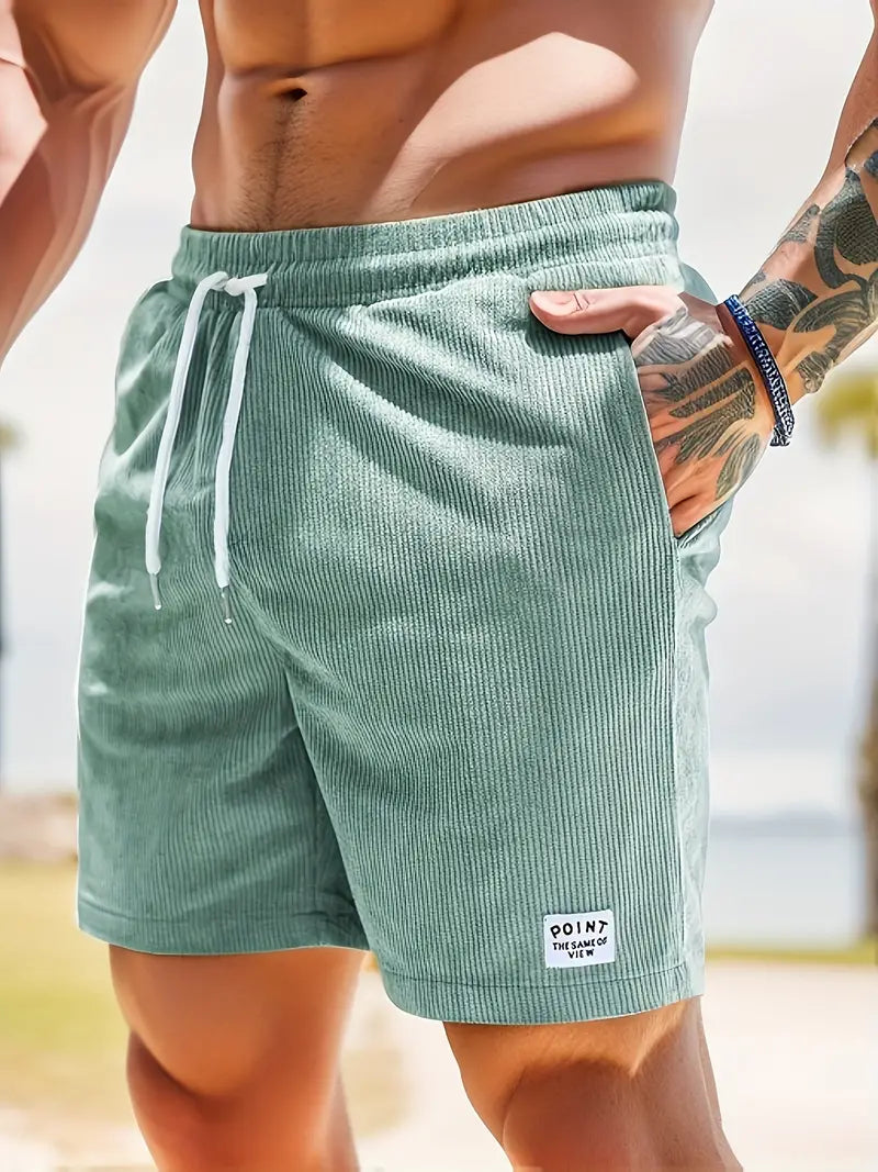 Herren Shorts | Straight | Mit Kordelzug | Sommer