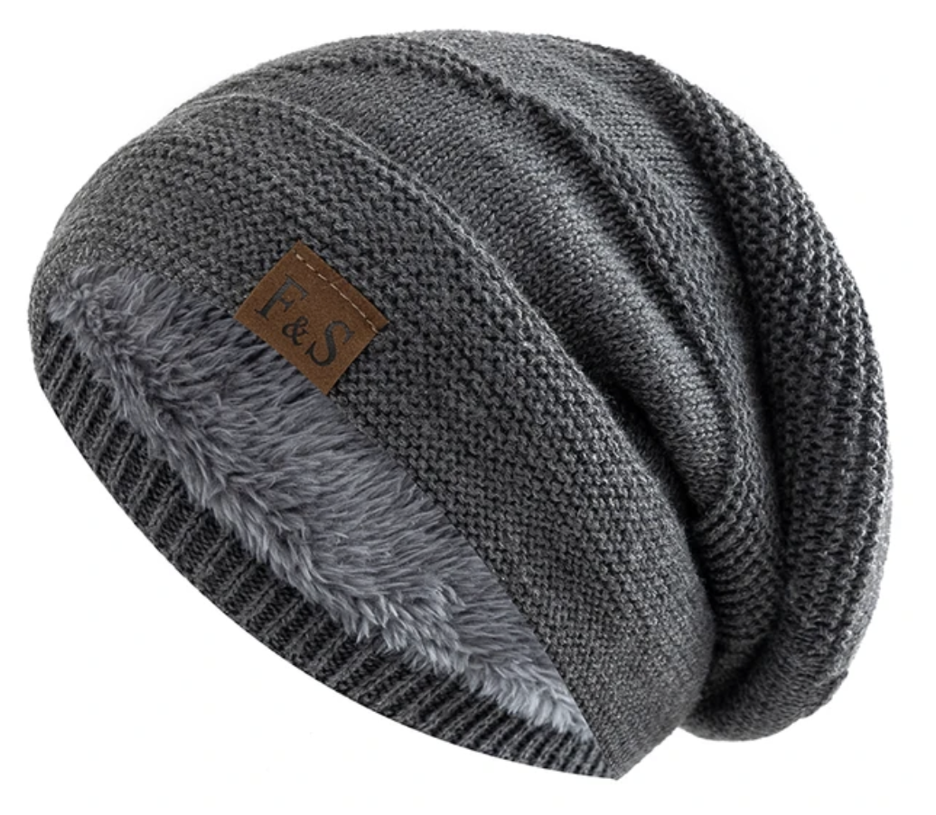 Herren Mütze | Warme Plüschgefütterte Beanie | Casual Winter Kleider