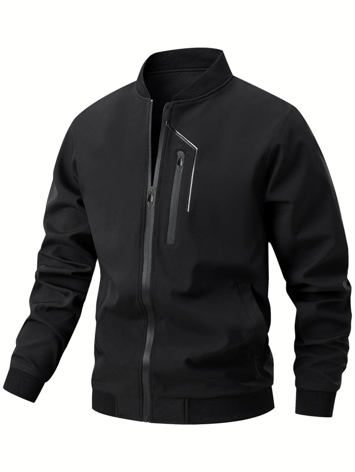 Herren Jacke | Slimfit | Mit Reißverschluss | Frühling