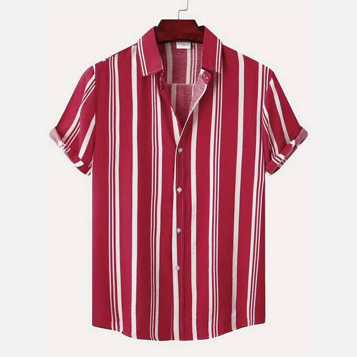 Herren Shirt | Vertikale Streifen | Zeitloser Stil | Sommer