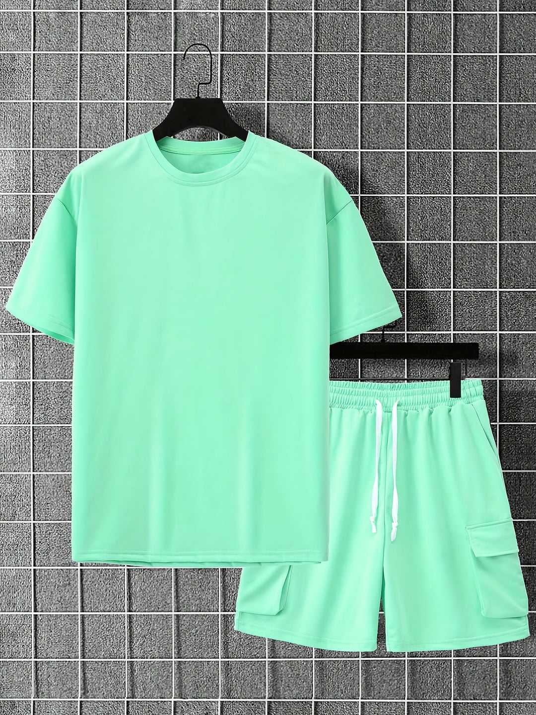 Herren Set | Oversized | Kurze Ärmel | Sommer