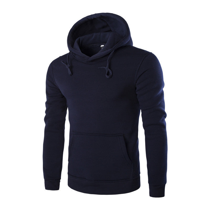Herren Pulli | Weit geschnittener Kapuzenpullover | Bequemer Pullover