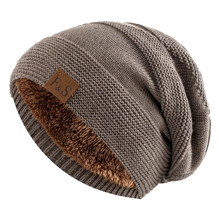 Herren Mütze | Warme Plüschgefütterte Beanie | Casual Winter Kleider