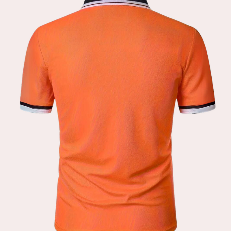 Herren Polohemd | Schmale Passform | Mit Knopfleiste | Sommer