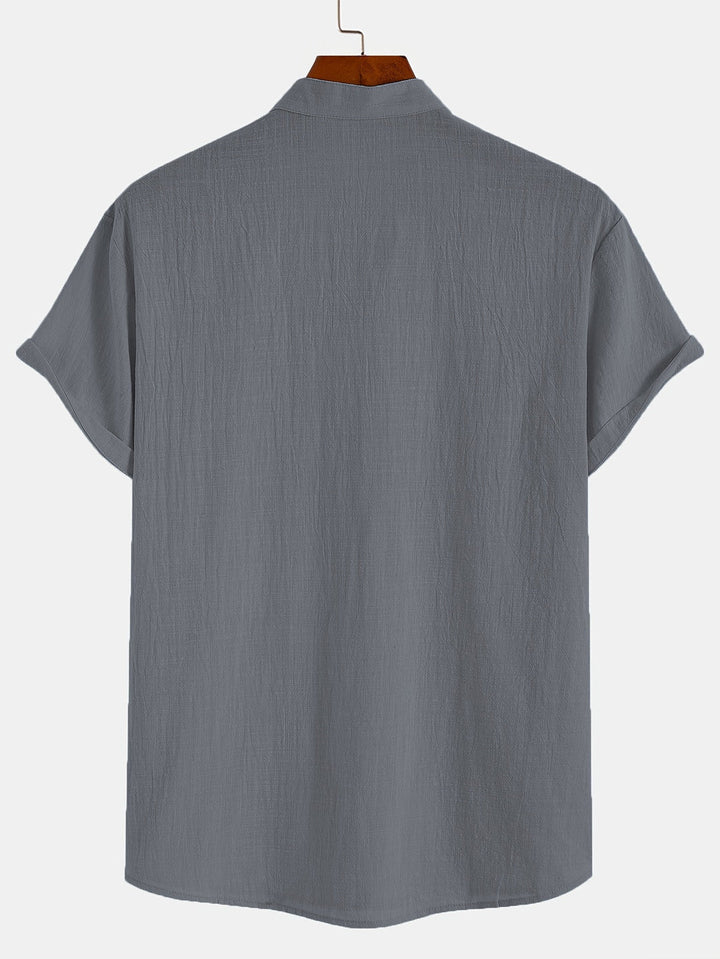 Herren Hemd | Regular Fit | Kurze Ärmel | Sommer