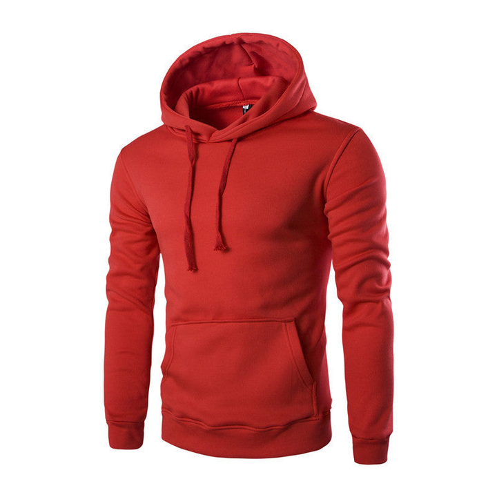 Herren Pulli | Weit geschnittener Kapuzenpullover | Bequemer Pullover