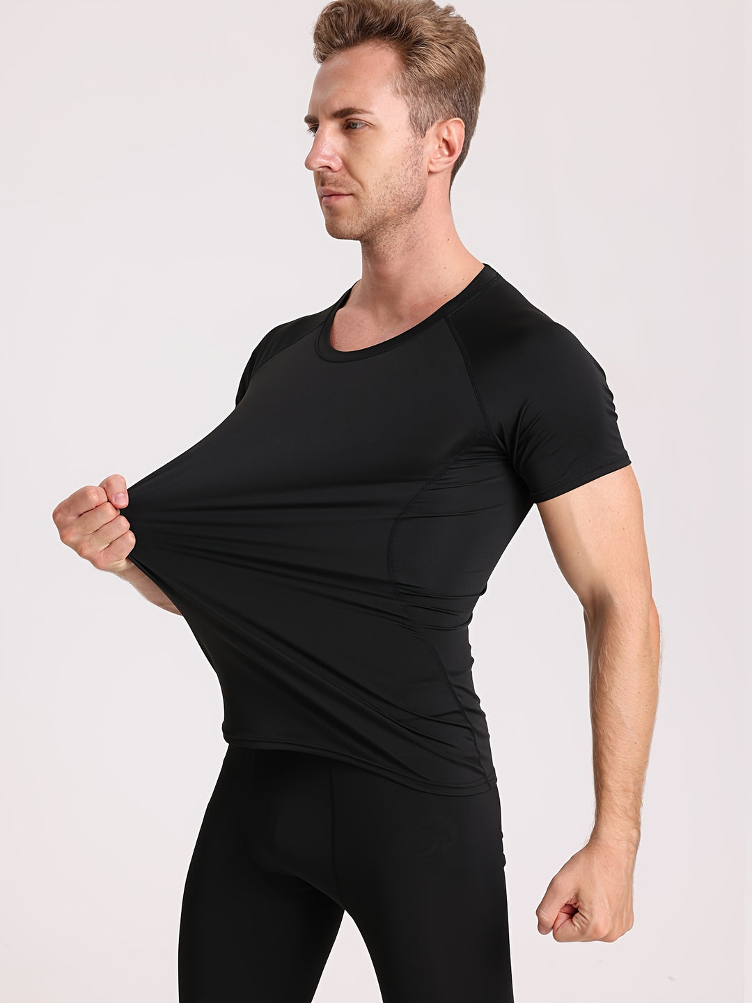 Herren Kompressionsshirt | Slim Fit | Kurzarm | Sommer
