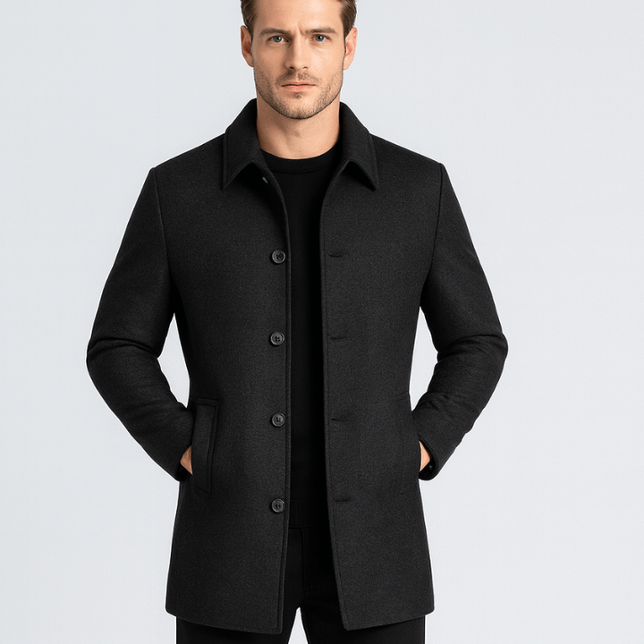Winterjacke Herren | Eleganter Business Mantel | Casual Jacke Herren