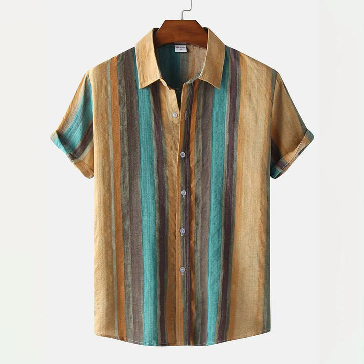 Herren Shirt | Vertikale Streifen | Zeitloser Stil | Sommer