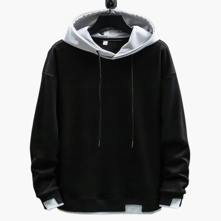 Sweatshirt Herren | Hoodie Kapuze Minimal | Pullover Lässig Komfort