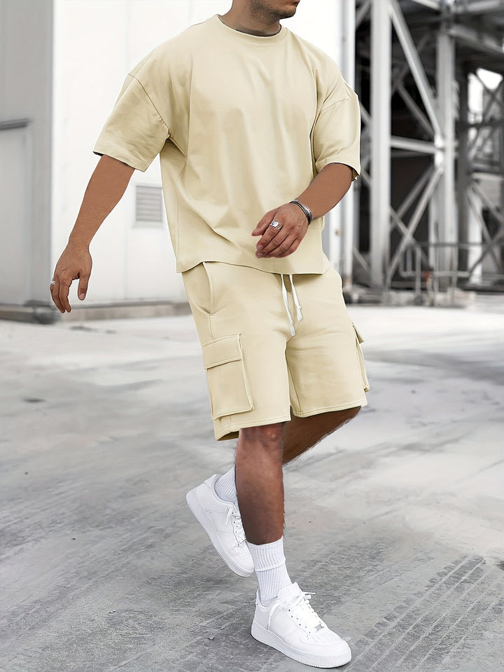 Herren Set | Oversized | Kurze Ärmel | Sommer