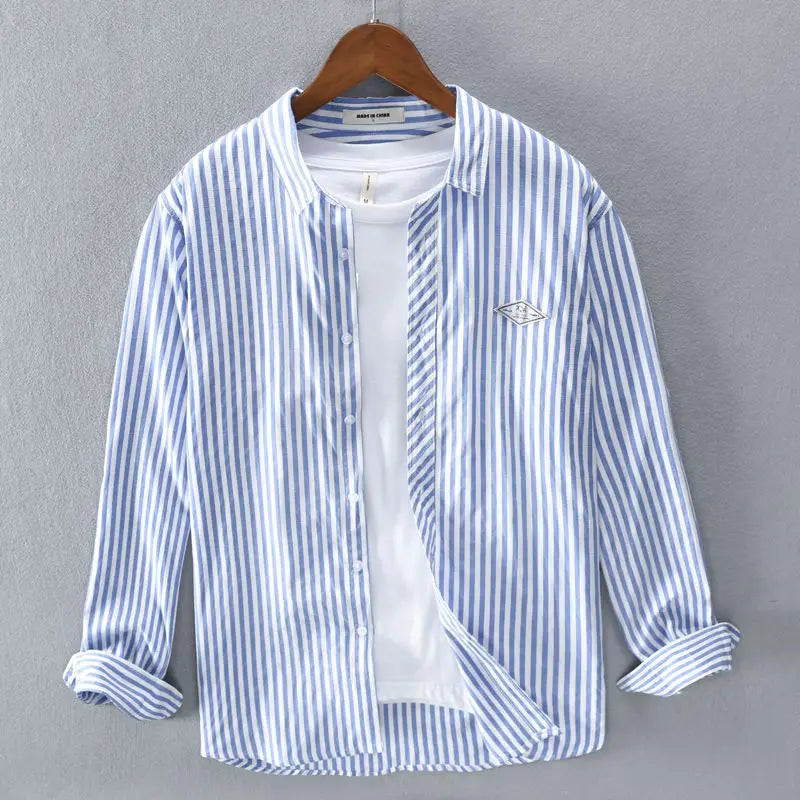 Herren Hemd | Oversized | Mit Knöpfen | Sommer