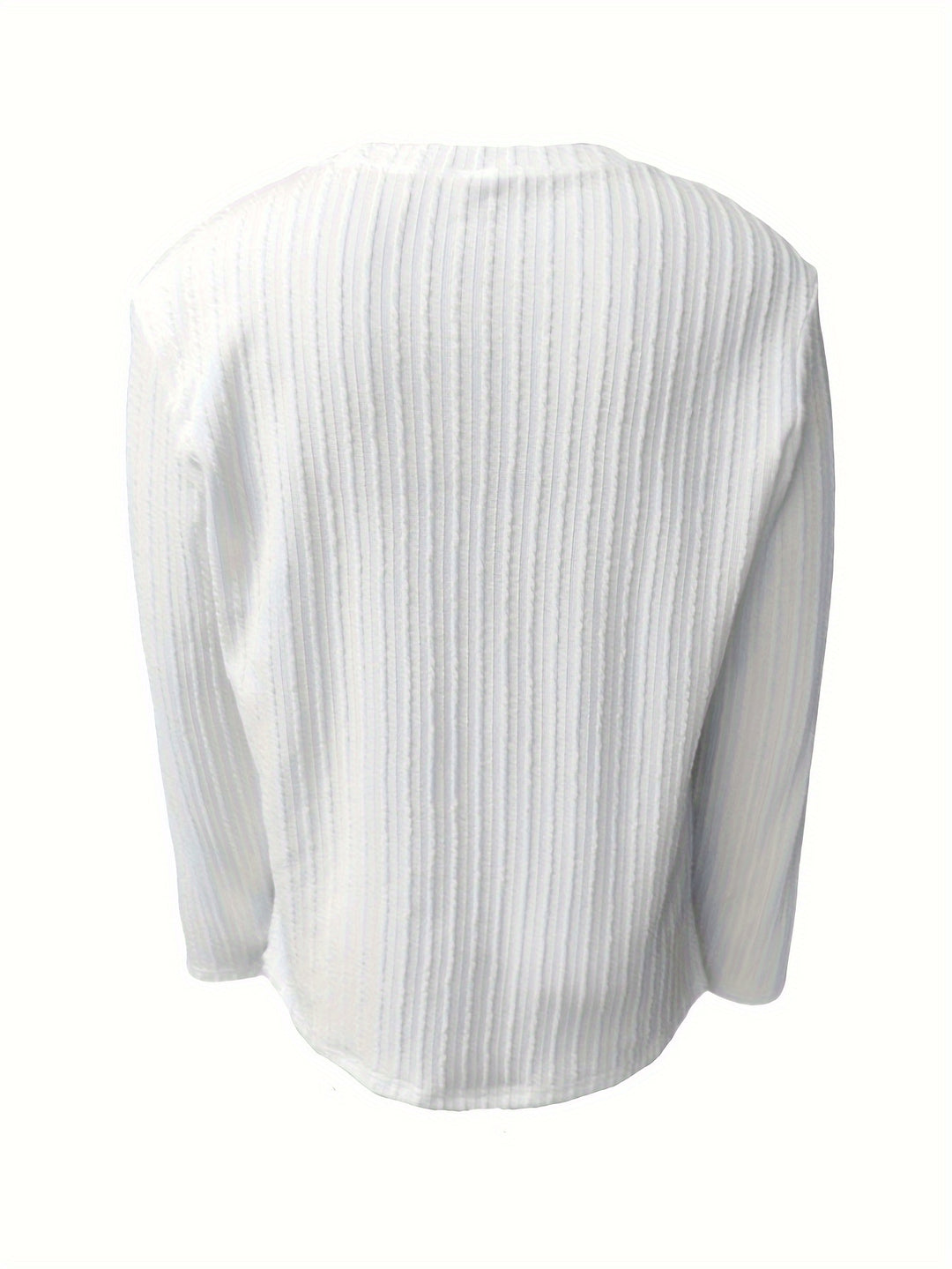 Herren Langarmshirt | Slimfit | Strukturmuster | Frühling