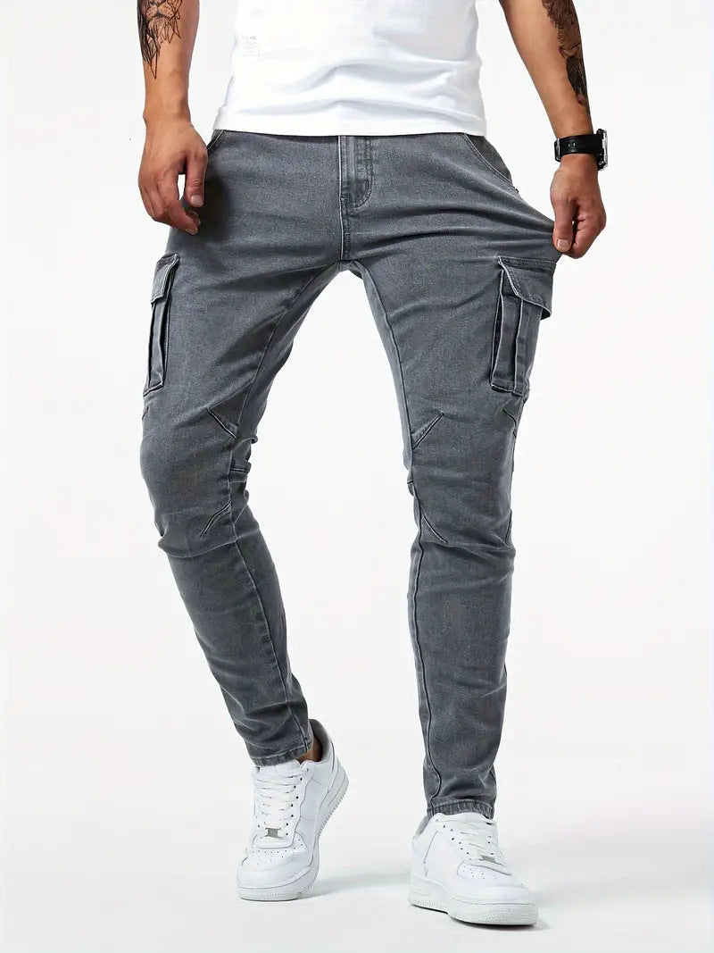 Cargohose Herren | Schlanke Jeans Form | Kleider Urban