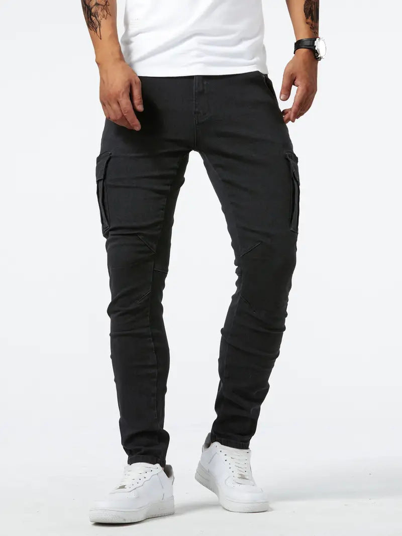 Cargohose Herren | Schlanke Jeans Form | Kleider Urban