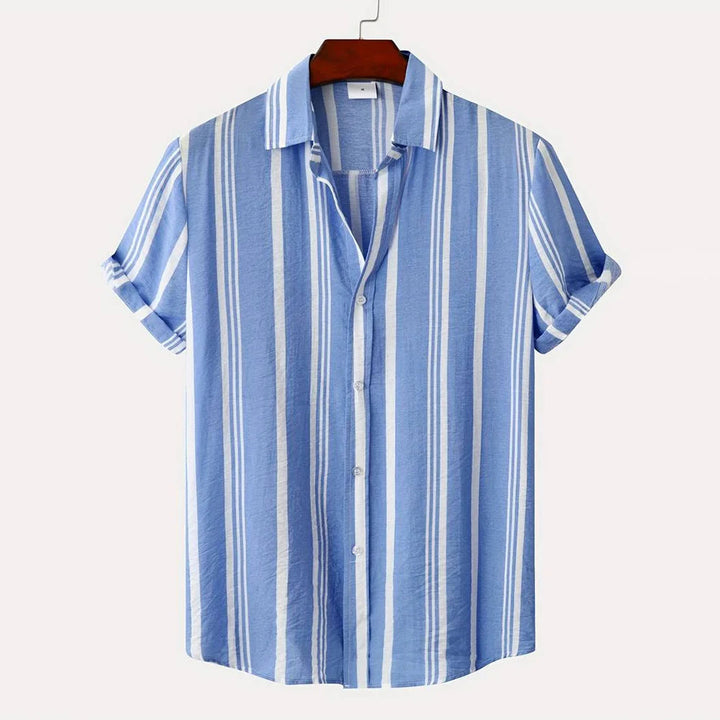 Herren Shirt | Vertikale Streifen | Zeitloser Stil | Sommer