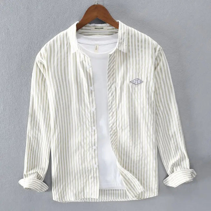 Herren Hemd | Oversized | Mit Knöpfen | Sommer