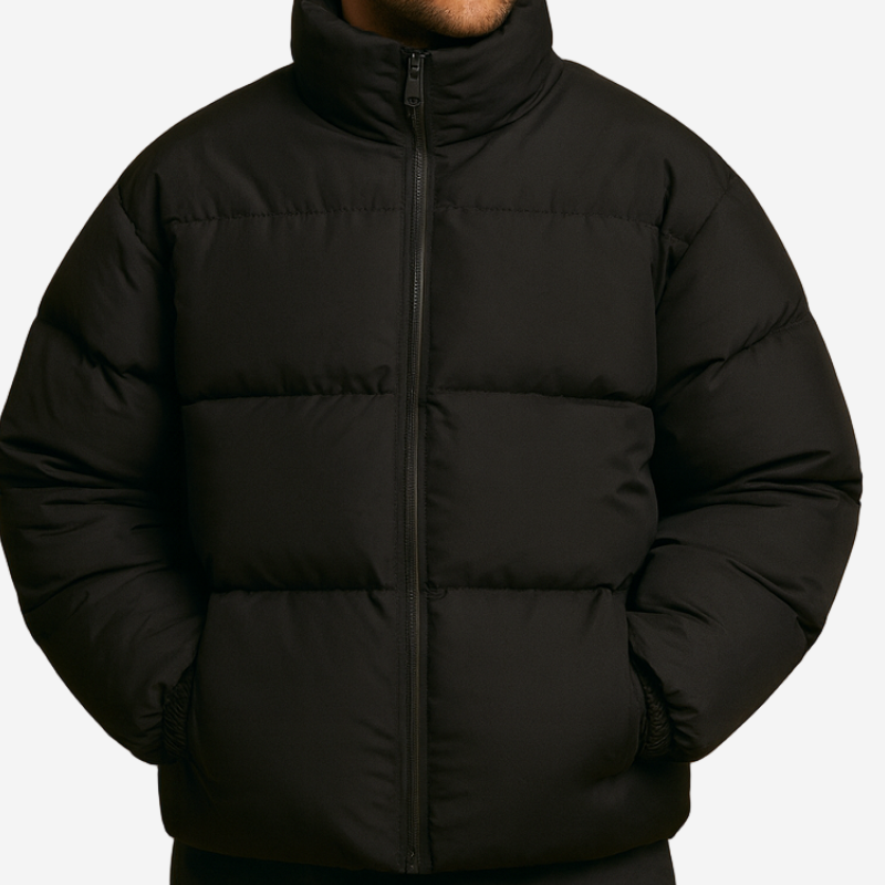 Winterjacke Herren | Gewattete Pufferjacke | Jacke Herren Casual