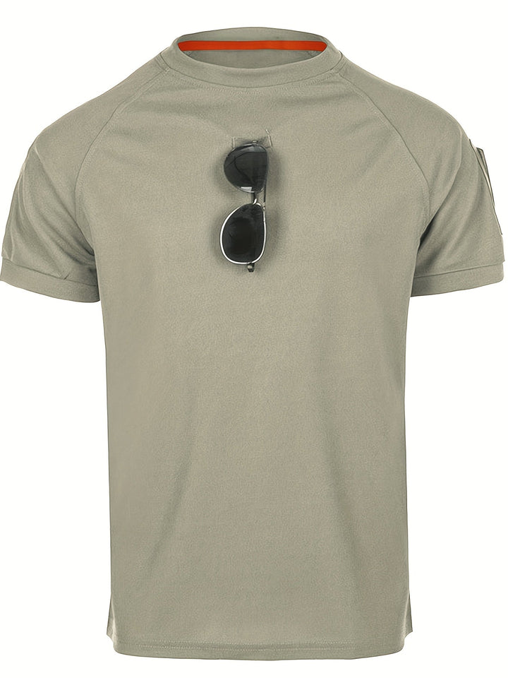 Herren T-Shirt | Lockerer Schnitt | Rundhalsausschnitt | Sommer
