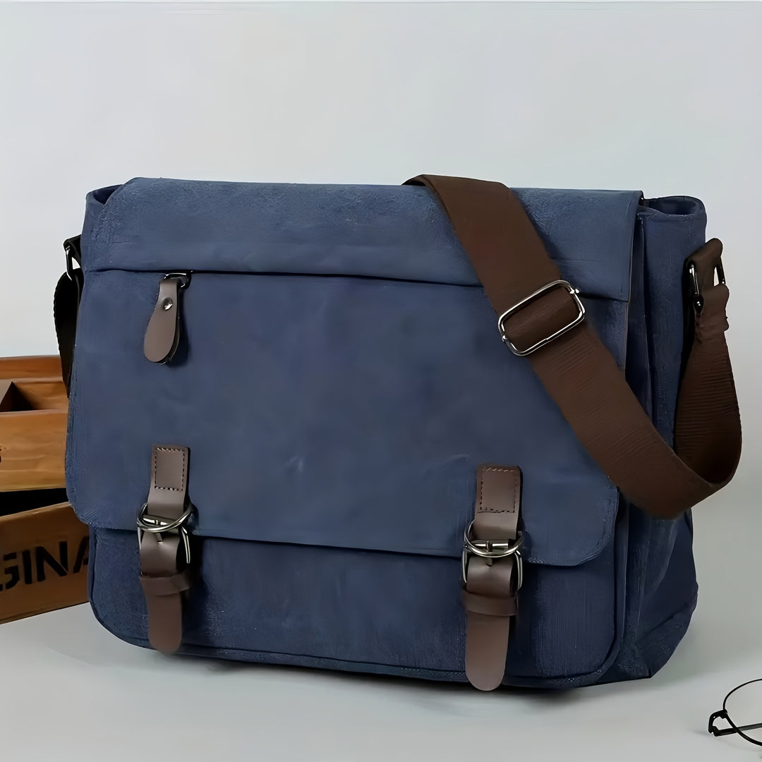 Herren Tasche | Vintage Stil | Mit Riemen | Sommer
