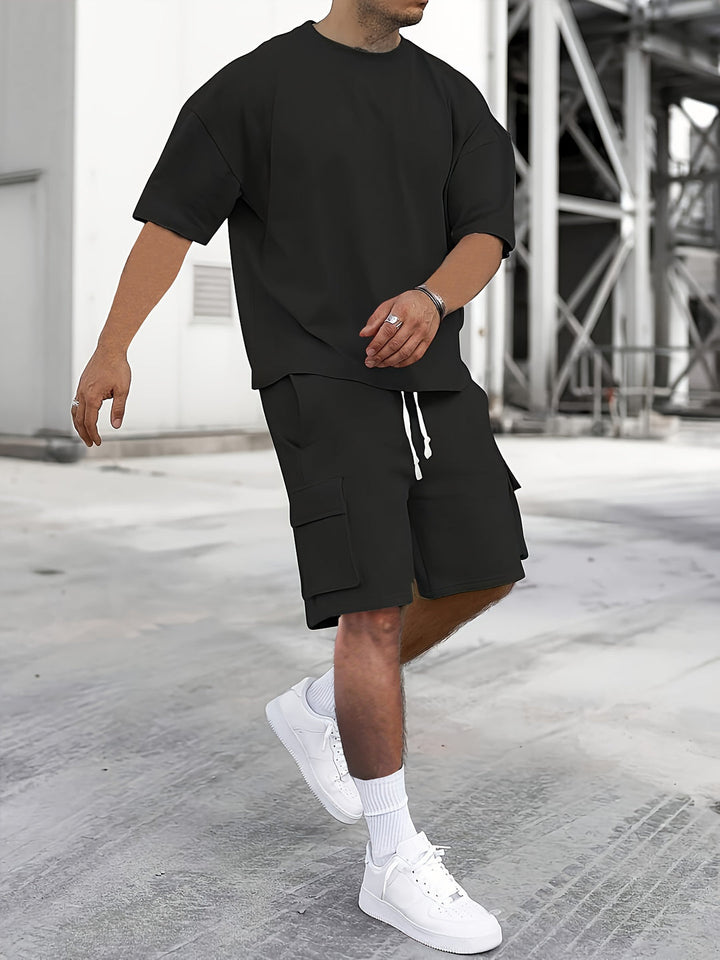 Herren Set | Oversized | Kurze Ärmel | Sommer