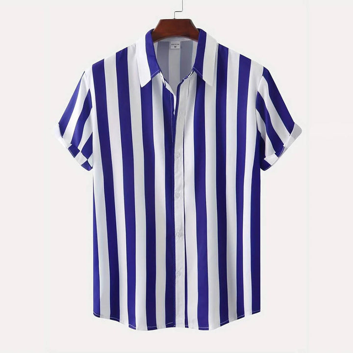 Herren Shirt | Vertikale Streifen | Zeitloser Stil | Sommer