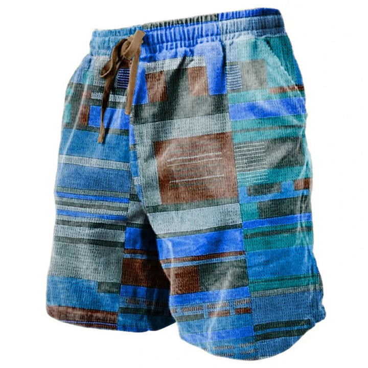 Herren Shorts | Retro | Mit Kordelzug | Sommer